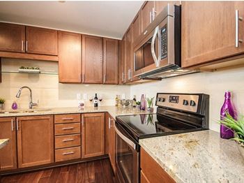 Granite kitchen and bath surfaces